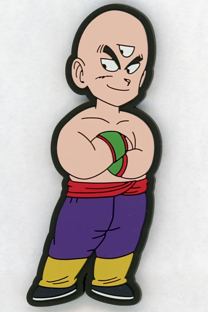 Tenshinhan Rubber Magnet H Prize from Dragon Ball: Battle of the Super Saiyan by BANDAI SPIRITS, Approx. 6–8.5 cm