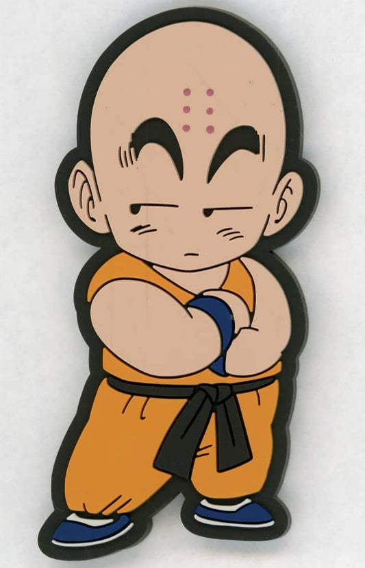 Krillin Rubber Magnet H Prize Ichiban Kuji Dragon Ball Battle of the Super Saiyan BANDAI SPIRITS Approx. 6–8.5 cm