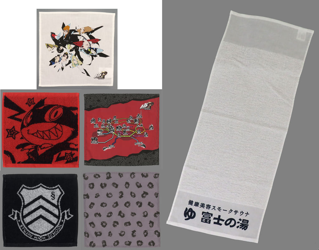 Persona 5 The Royal Ichiban Kuji E Prize Towel 6-Piece Set