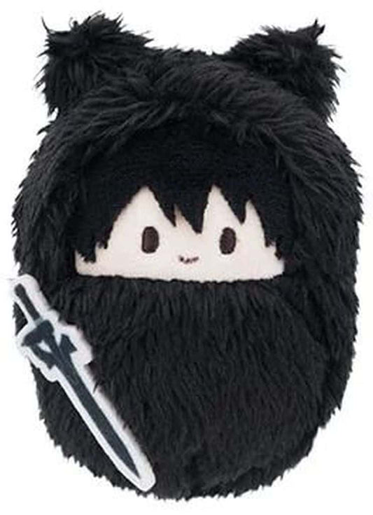 Kirito Sword Art Online Kurumi Tapinui Plush Mascot Badge