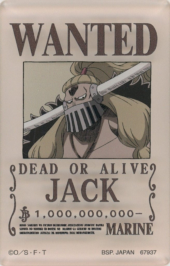Jack (Wanted Poster) Acrylic Block One Piece EX Vol. 3