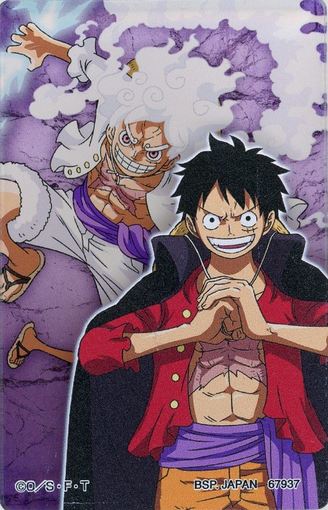 Monkey D. Luffy Before/After Ability Activation Acrylic Block - One Piece