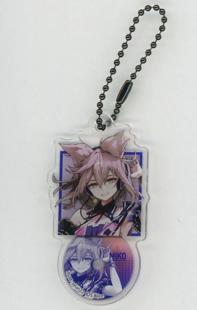 Toyosatomimi no Miko Acrylic Keychain - Touhou Project × 100 Yen Shop Series (RECK, Pre-owned)