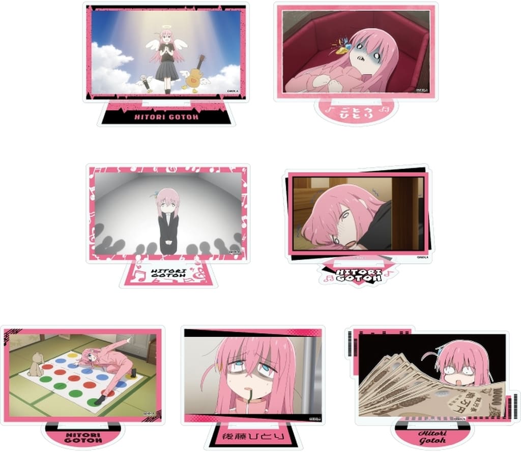 Bocchi the Rock! Hitori Gotoh Acrylic Stand Ver.2 7-Piece Set