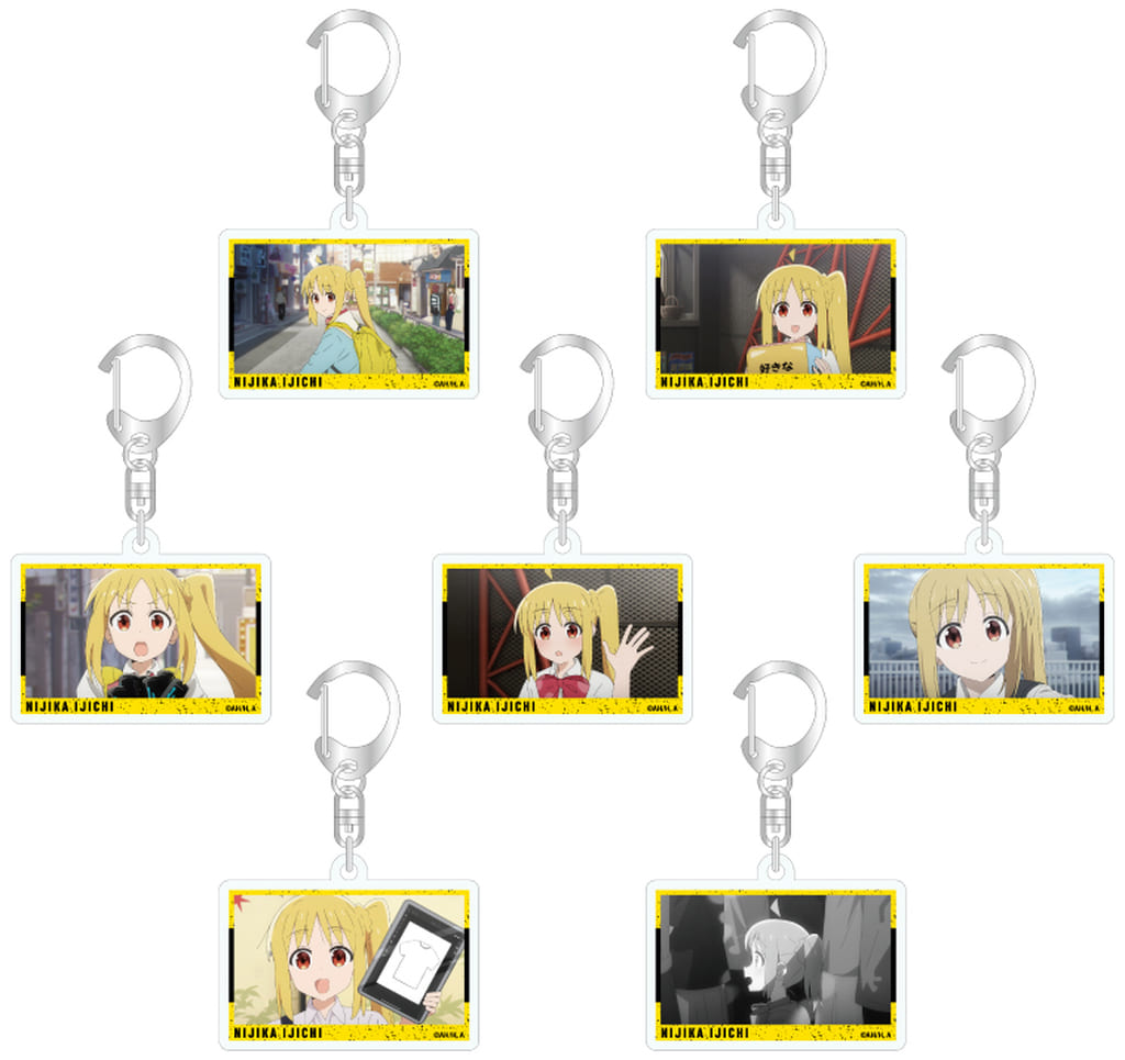 Bocchi the Rock! Nijika Ijichi Acrylic Keychain 7-Type Set