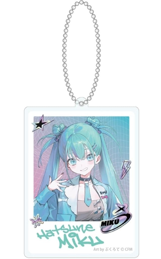 Hatsune Miku Reiwa Idol Two-Layer Acrylic Keychain Piapro Characters Culture Entertainment