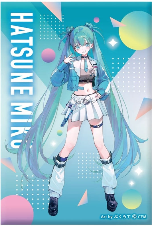 Hatsune Miku Reiwa Idol Mini Art Stand Piapro Characters 54x78x11mm Used