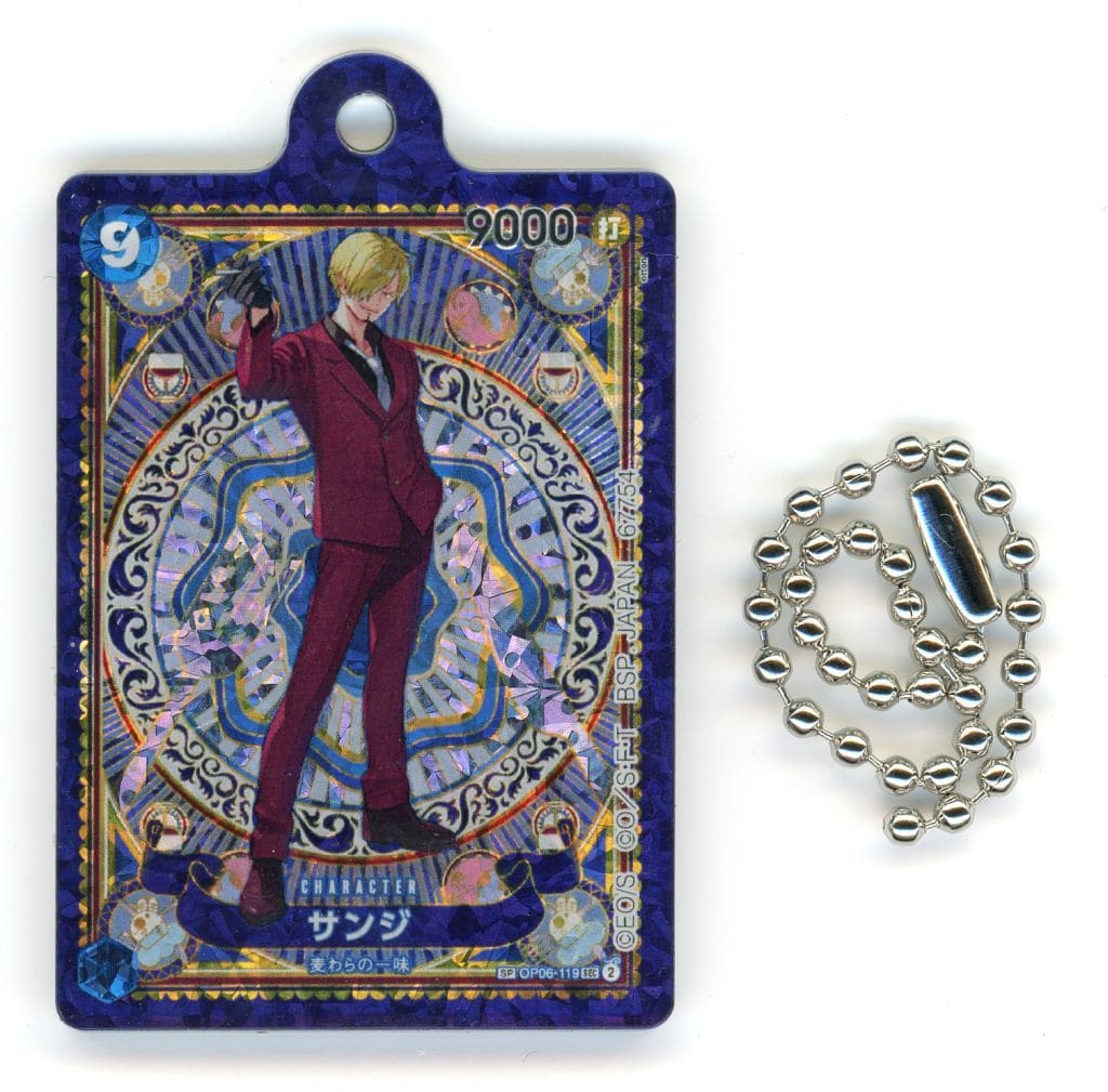 Sanji Acrylic Charm One Piece Card Game Ichiban Kuji H Prize
