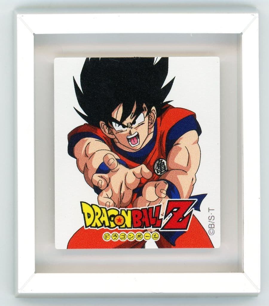 Son Goku Acrylic Frame Magnet - Dragon Ball Store Tokyo History VOL.1 - Approx. 52 x 60 mm - Pre-owned (Toei Animation)