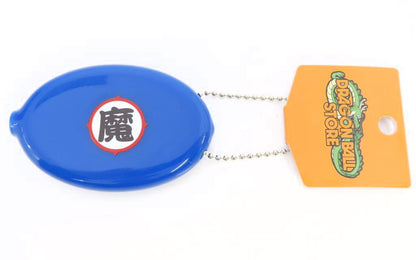 Dragon Ball Z Rubber Coin Case "Ma" Kanji Design - DRAGON BALL STORE TOKYO, Approx. 80 x 50 mm, Pre-Owned