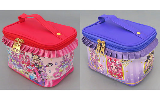 Detective Pretty Cure! Frilled Vanity Bag Set (2pcs) - Banpresto - Approx. 12 cm