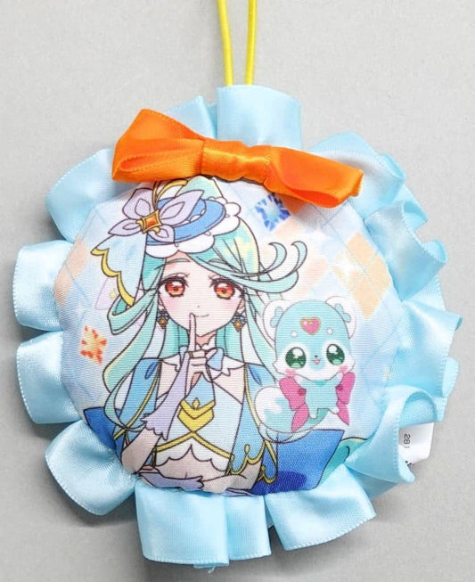 Cure Eclair & Shushutan Swing Frill Charm - Detective Pretty Cure! - Banpresto - Approx. 9 cm (Pre-owned)