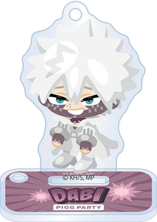 Dabi Acrylic Keyholder Stand (PIGG PARTY Collaboration) - My Hero Academia - Approx. 36 x 55 mm - CyberAgent