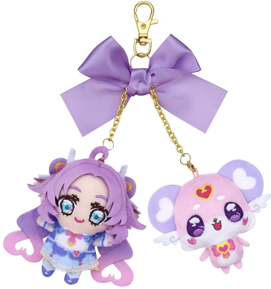 Cure Answer & Pochitan Mascot Plush - Detective Pretty Cure! - Approx. 8 cm - Bandai