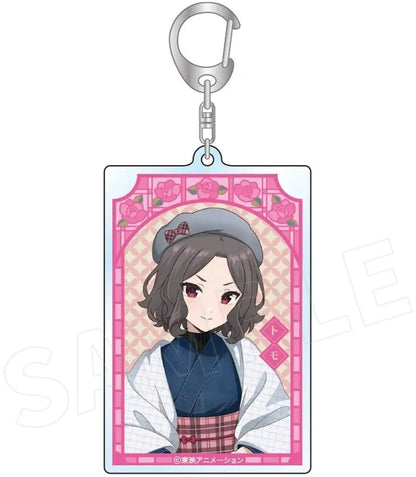 Tomo Ebizuka Square Keychain, Girls Band Cry Japanese Denim Ver.