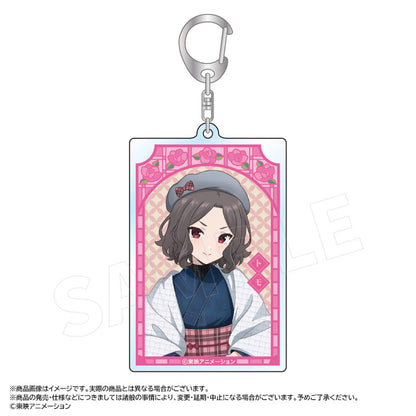 Tomo Ebizuka Square Keychain, Girls Band Cry Japanese Denim Ver.