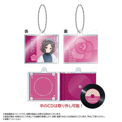 Tomomi Ebizuka Mini CD Keychain - Girls Band Cry Japanese Outfit Denim Ver.
