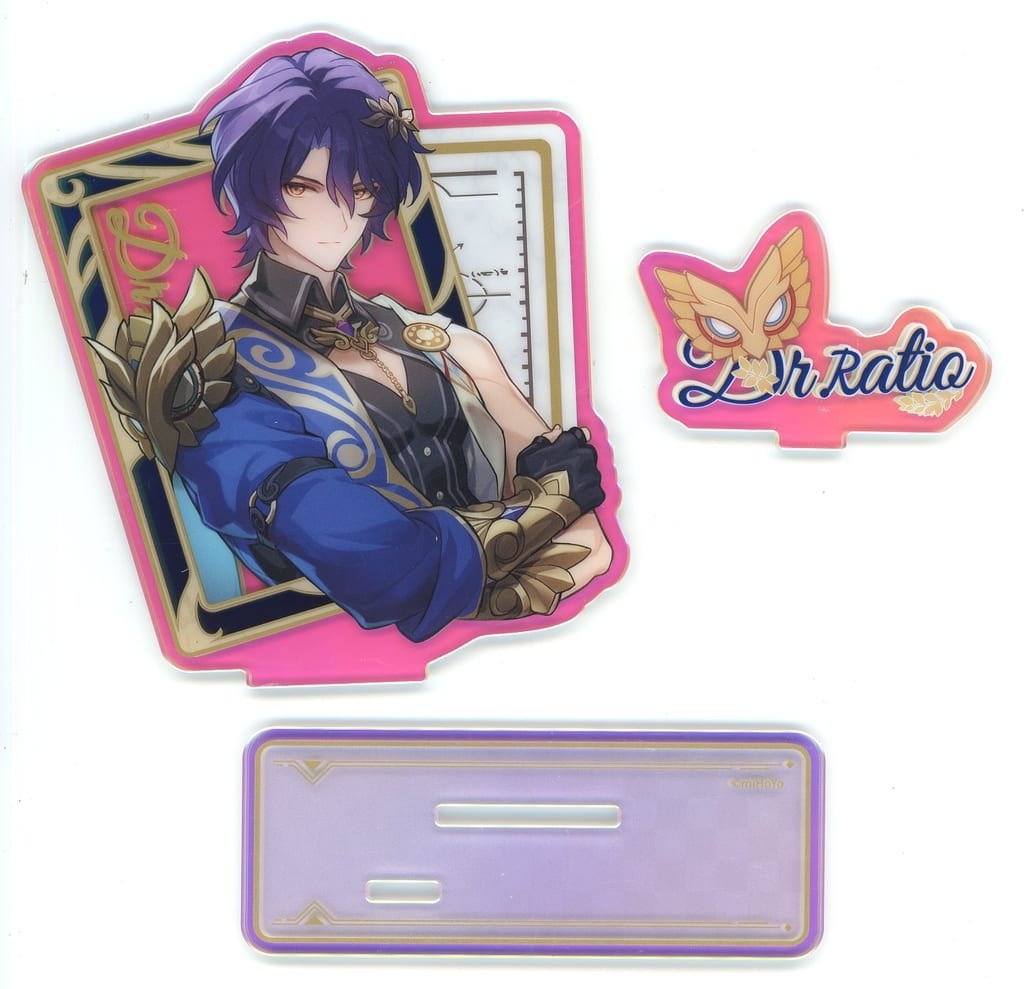 Dr. Ratio Acrylic Stand Honkai: Star Rail Nendoroid Preorder Bonus