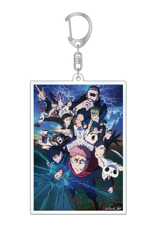 Jujutsu Kaisen: The Culling Game Key Visual Acrylic Keychain (Toho) - Approx. 94 x 64 mm - Pre-owned