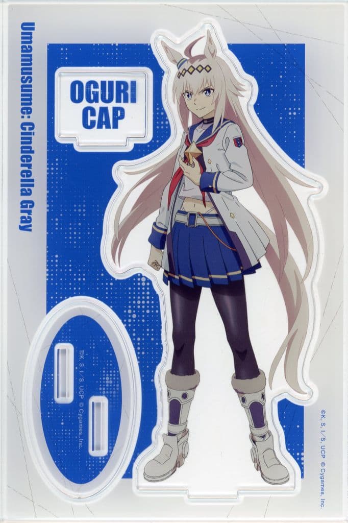 Oguri Cap (Racing Silks) Acrylic Stand - Umamusume: Cinderella Gray - TBS Growdia - 168mm - Pre-owned
