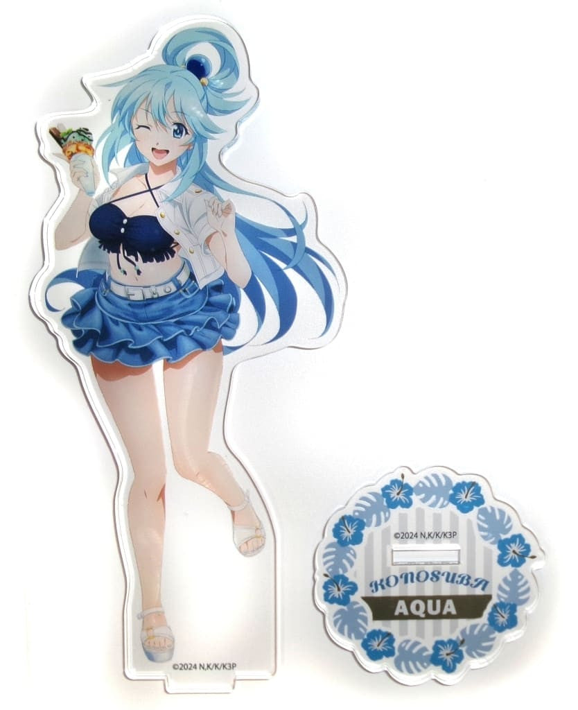 Aqua Vacation Ver. Acrylic Stand - KonoSuba Pop-Up Shop