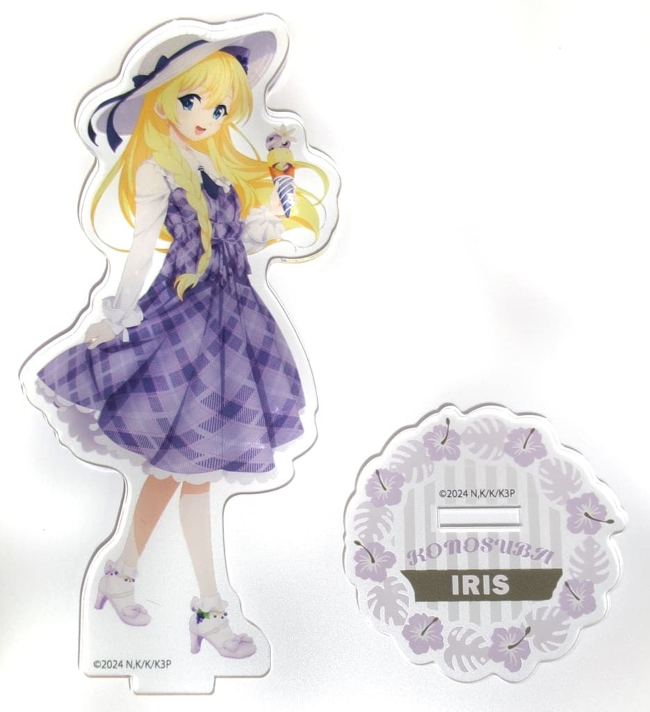 Iris Vacation Ver. Acrylic Stand – KonoSuba Pop-Up Shop