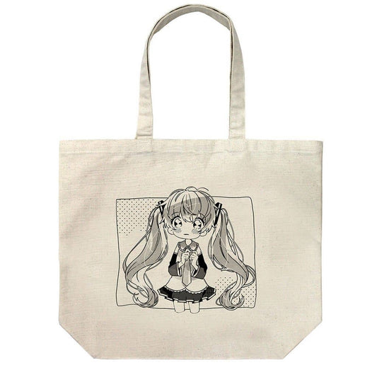 Hatsune Miku Large Tote Bag - Namikaze Bon Ver. (Natural) Piapro Characters — COSPA, 40×48×15cm