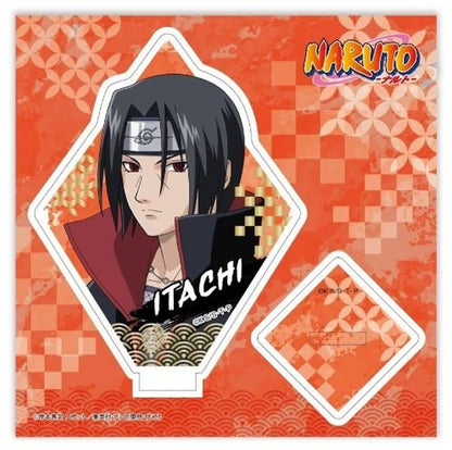 Itachi Uchiha Acrylic Stand - Naruto - Gold Foil Luxe Ensky Approx. 125 x 125 mm (Pre-owned), No. 5