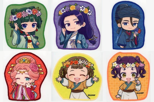 Apothecary Diaries WEB Kuji E Prize Mini Towel Collection Full Set of 6