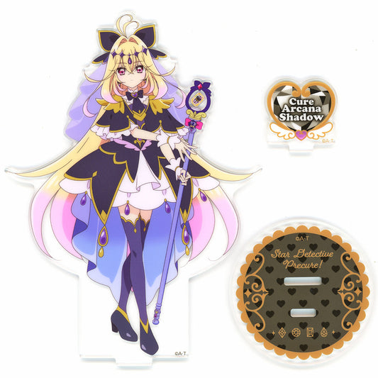 Shadow Acrylic Stand - Detective Pretty Cure! (Toei Animation) Approx. 106 x 145 x 3 mm - Pre-owned