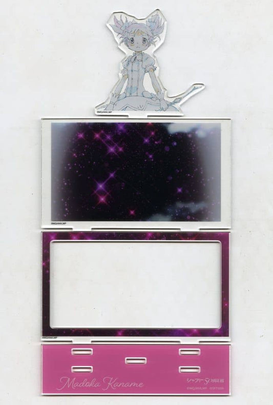 Madoka Kaname Original Art 3-Layer Acrylic Diorama - Puella Magi Madoka Magica the Movie: Beginnings / Eternal - Shaft 50th Anniversary Goods (Sony Music Solutions) Approx. 150 x 84 mm Pre-owned