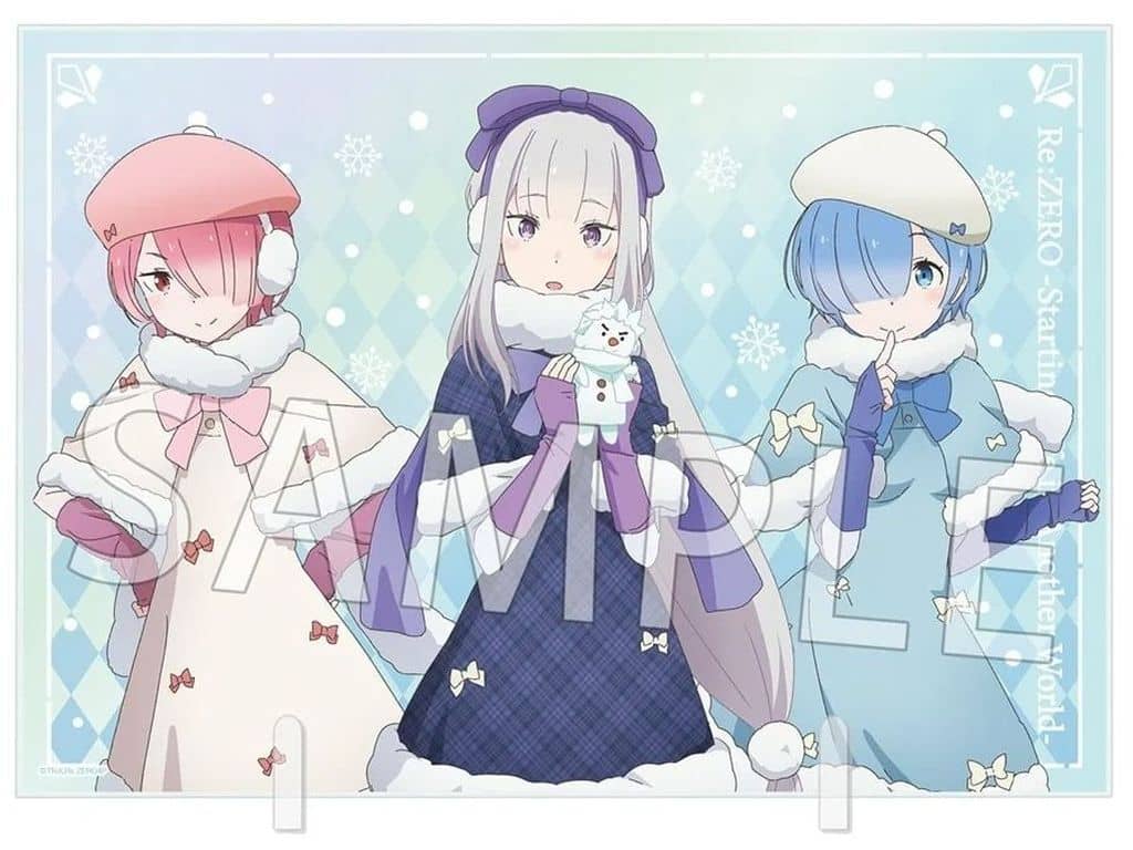Re:ZERO Winter Snow ver. Glitter Acrylic Panel 2026