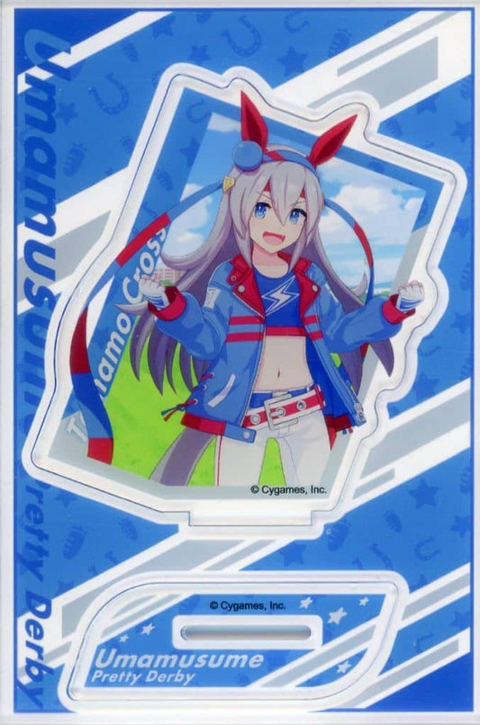 Tamamo Cross Big Acrylic Stand Vol.1 - Umamusume Pretty Derby × 100 Yen Shop Collaboration (RECK, Pre-owned, 10×15 cm)