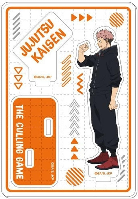 Yuji Itadori Acrylic Stand Collection Figure - Jujutsu Kaisen: The Culling Game (Approx. 130 x 90 x 3 mm) Hase-Pro / Bandai, No. 1
