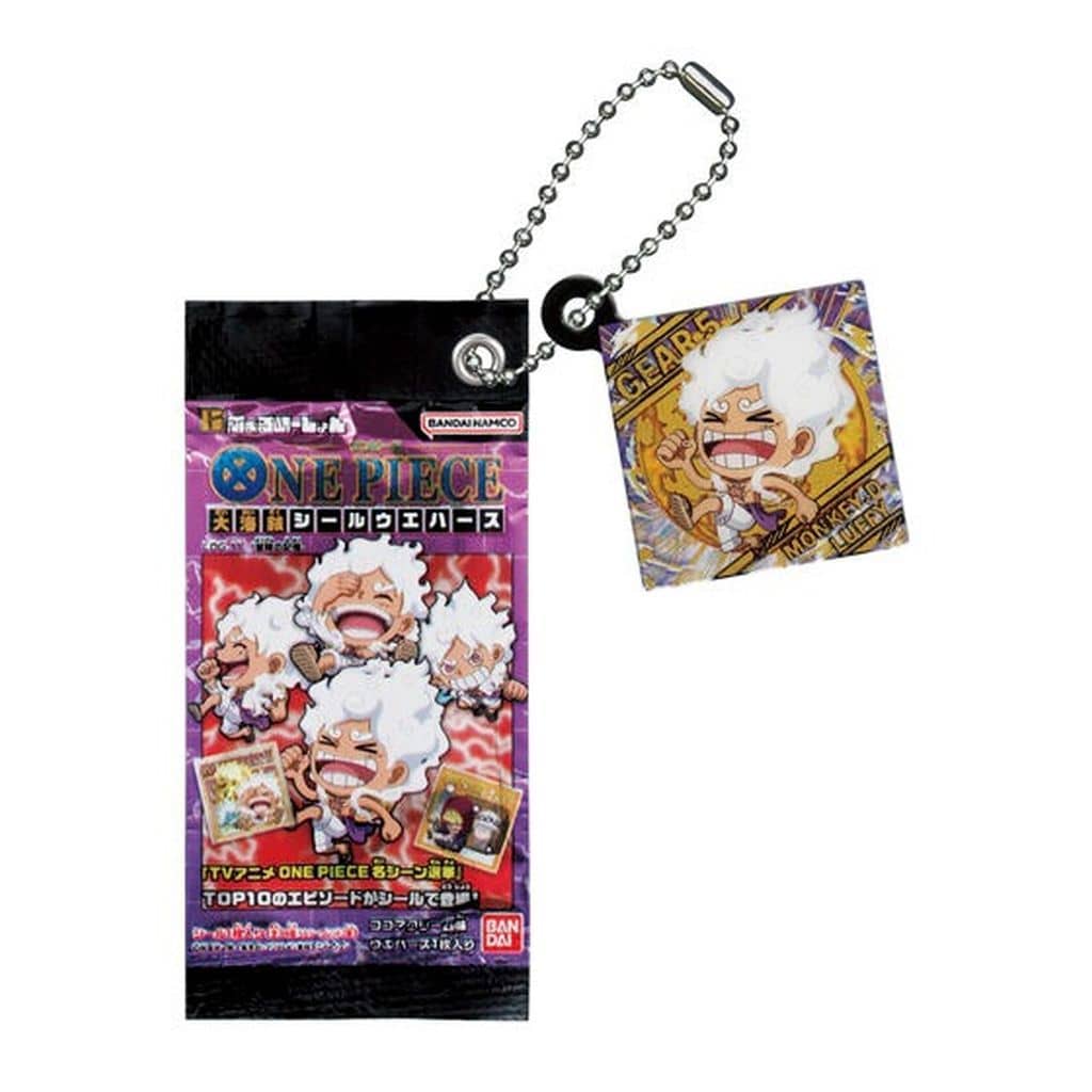 Monkey D. Luffy Gear 5 One Piece Miniature Keychain