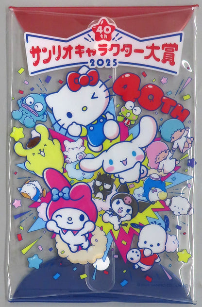 2025 Character Ranking Clear Case - Sanrio Characters