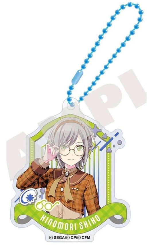 Shiho Hinomori Acrylic Keychain vol.21 - Project SEKAI COLORFUL STAGE! feat. Hatsune Miku (SEGA, Pre-owned, Approx. 65 x 65 mm)