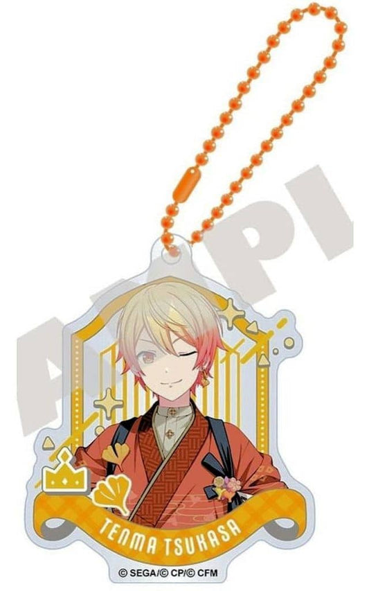 Tsukasa Tenma Acrylic Keychain vol.21 - Project SEKAI COLORFUL STAGE! feat. Hatsune Miku (Sega, Approx. 65 x 65 mm, Pre-owned)
