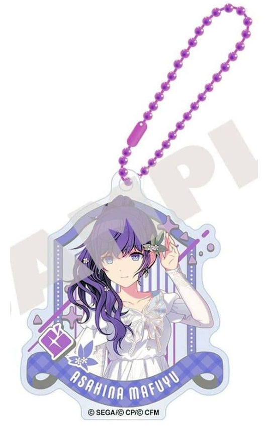 Mafuyu Asahina Acrylic Keychain Vol.21 - Project SEKAI COLORFUL STAGE! feat. Hatsune Miku (SEGA) - Approx. 65 x 65 mm - Pre-owned