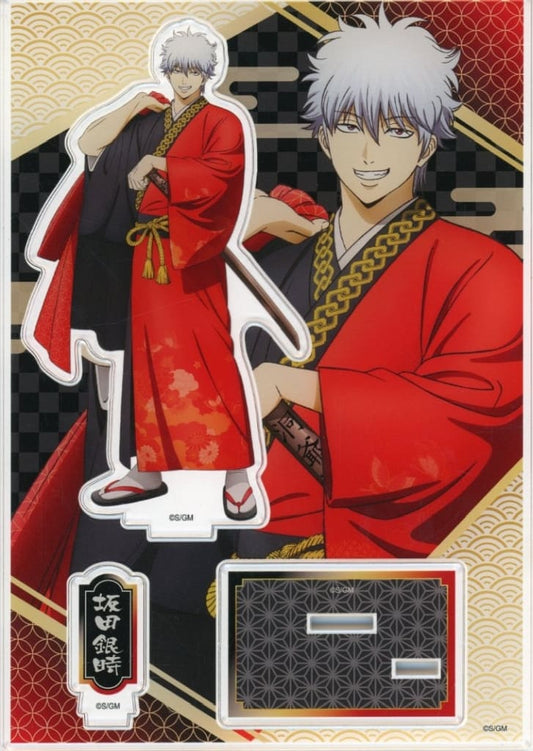 Gintoki Sakata Acrylic Stand (Kimono 'Hi') - Gintama Movie: The Final Chapter - Yoshiwara Great Fire - Theater Limited (Approx. 180 x 130 mm)