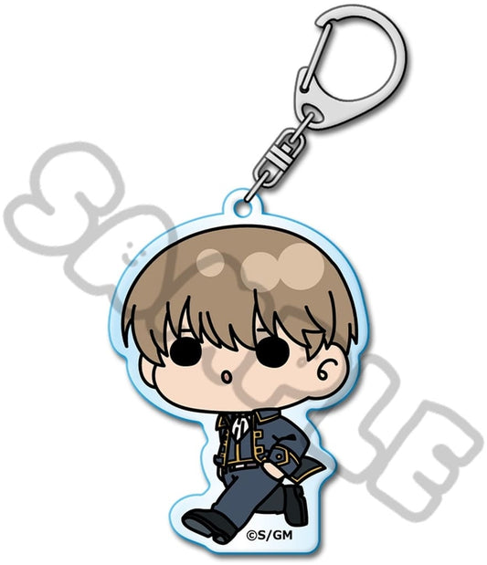 Sougo Okita Acrylic Keychain - Gintama (mochocho Series) - Approx. 7 x 7 cm - Synq Innovation (Pre-owned)