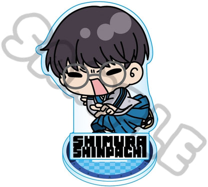 Shinpachi Shimura Acrylic Stand (mochocho Series) - Gintama - Approx. 150 x 120 mm - Pre-owned