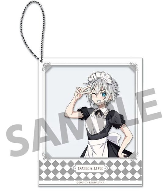 Nia Honjo Polaroid-Style Acrylic Keychain Maid Ver. Date A Live V