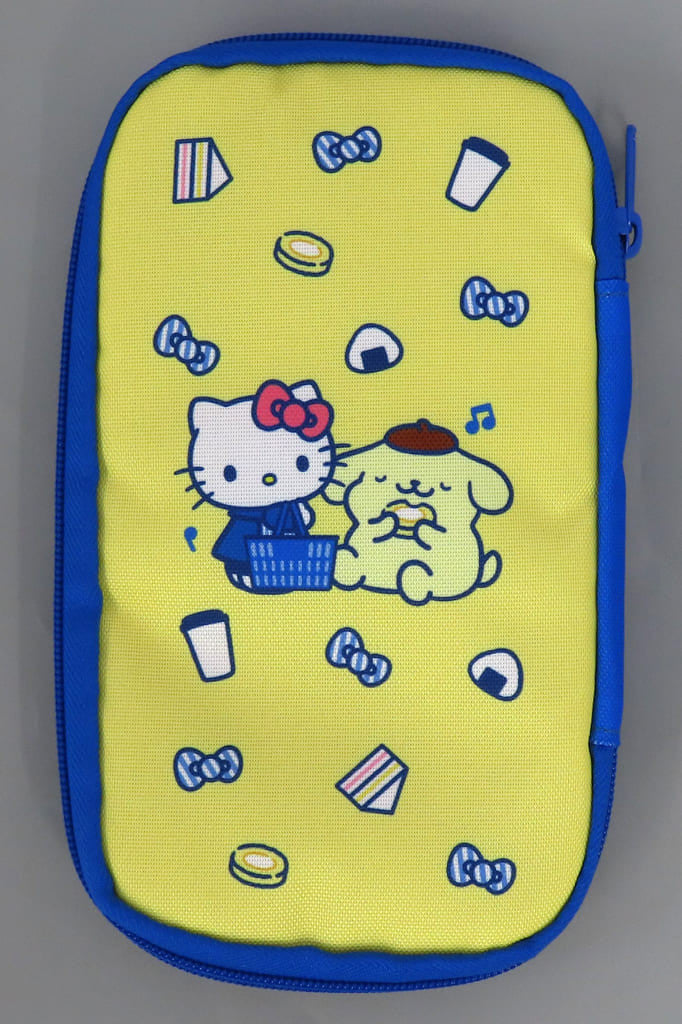 Yellow Pouch – Hello Kitty & Pompompurin, Lawson 50th Anniversary, No. 6
