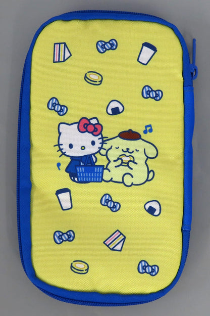 Yellow Pouch – Hello Kitty & Pompompurin, Lawson 50th Anniversary, No. 6