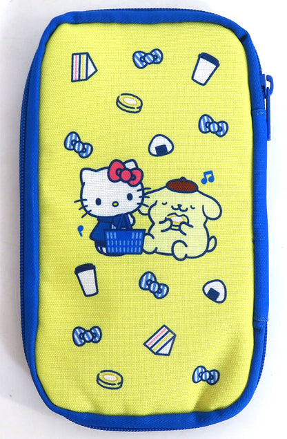 Yellow Pouch – Hello Kitty & Pompompurin, Lawson 50th Anniversary, No. 6