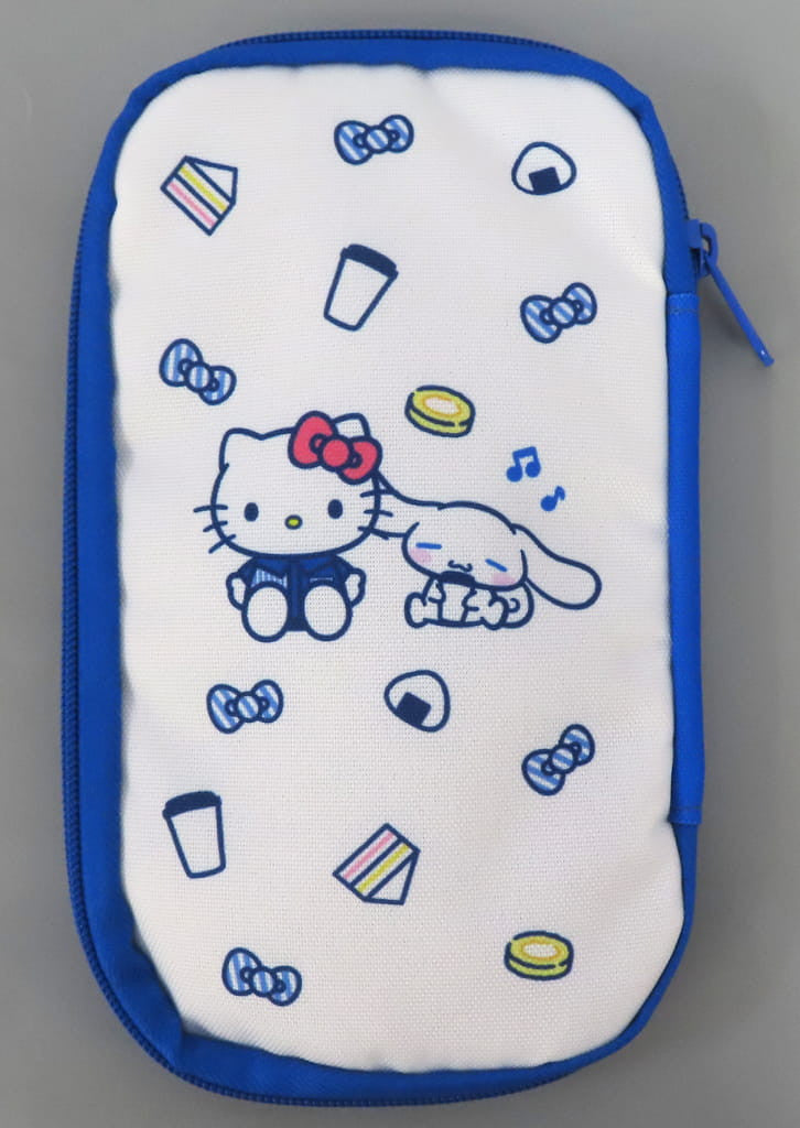Sanrio Hello Kitty & Cinnamoroll White Pouch Lawson 50th Anniversary, No. 7