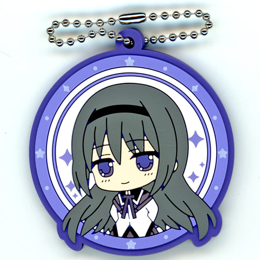Homura Capsule Rubber Keychain Art - Puella Magi Madoka Magica - Bushiroad Creative - Approx. 55 mm (Pre-owned)