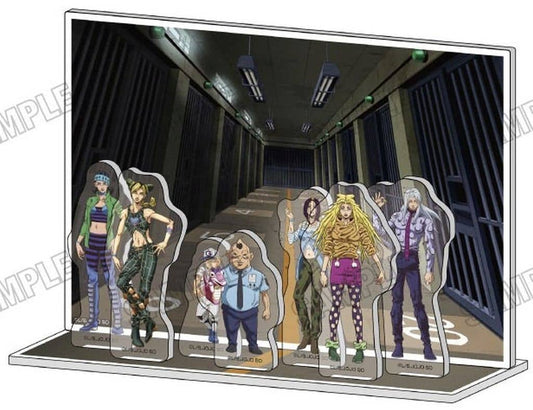 JoJo's Bizarre Adventure Stone Ocean Acrylic Diorama [RE] - Medicos Entertainment - Approx. 230 mm (Pre-owned), No. 1