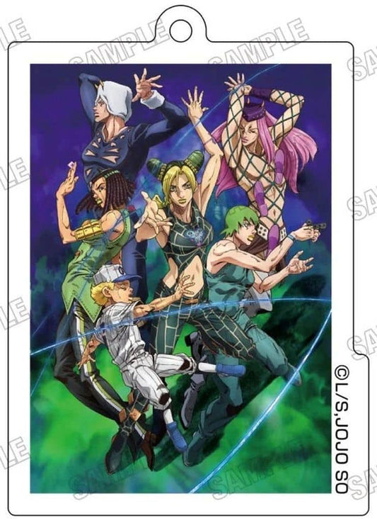 JoJo's Bizarre Adventure Acrylic Keychain (Collection B) [RE] - Medicos Entertainment - Approx. 70 mm - Pre-owned